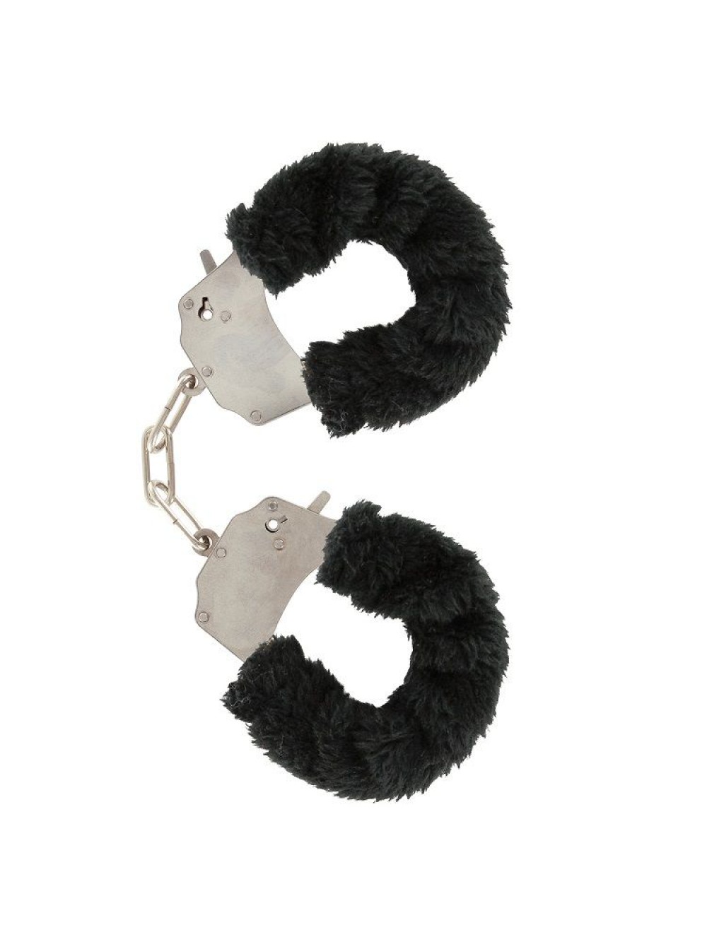 FURRY FUN CUFFS LECHEROUS BLACK