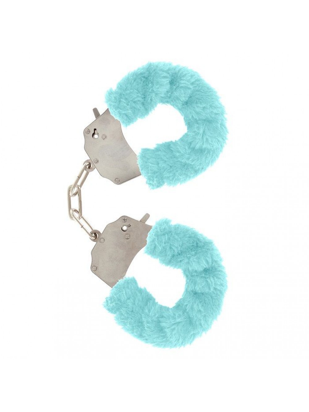 Toy Joy Furry Fun mano Polsini Pale Blue peluche