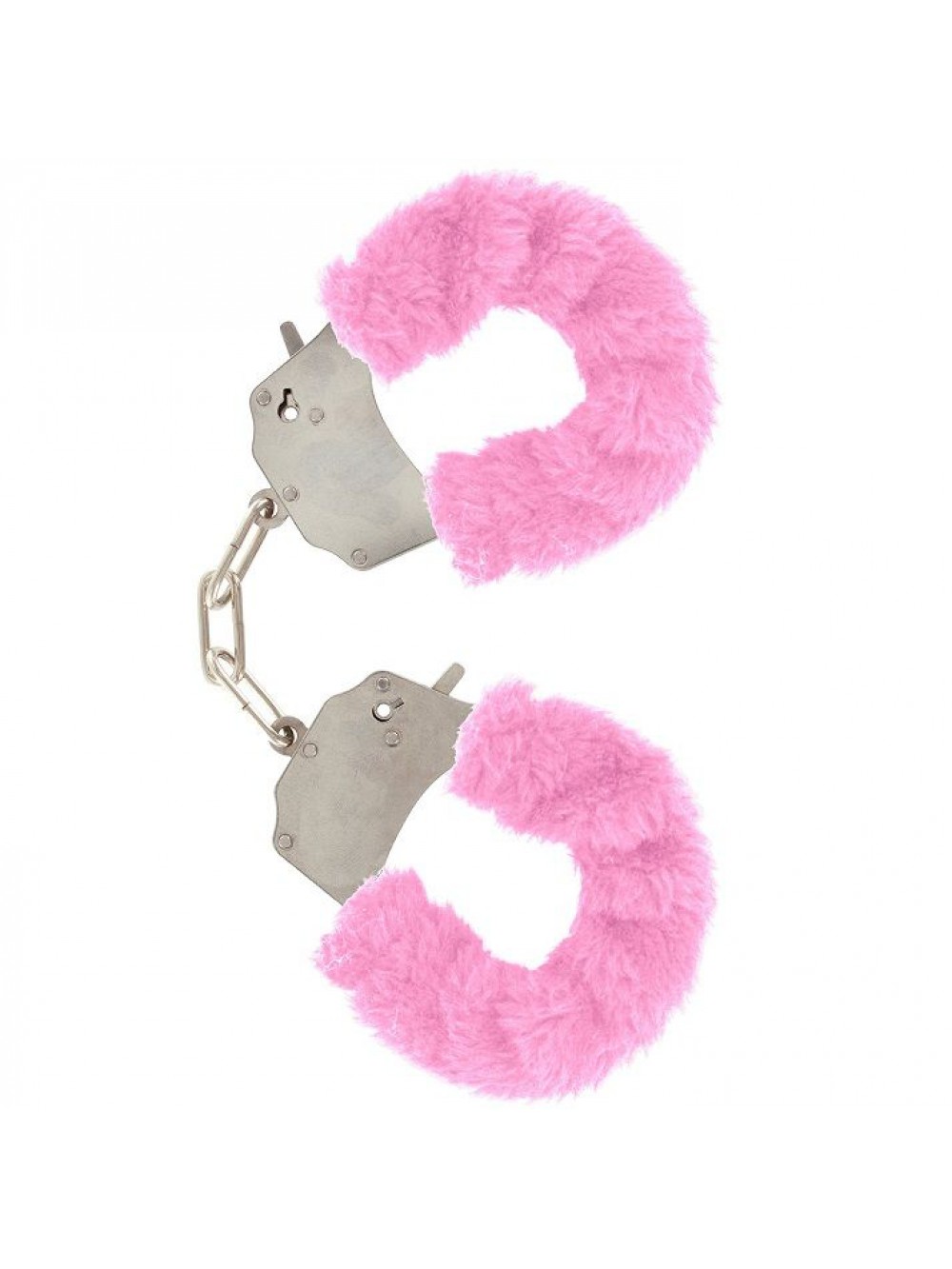 Toy Joy Furry Fun mano polsini rosa peluche
