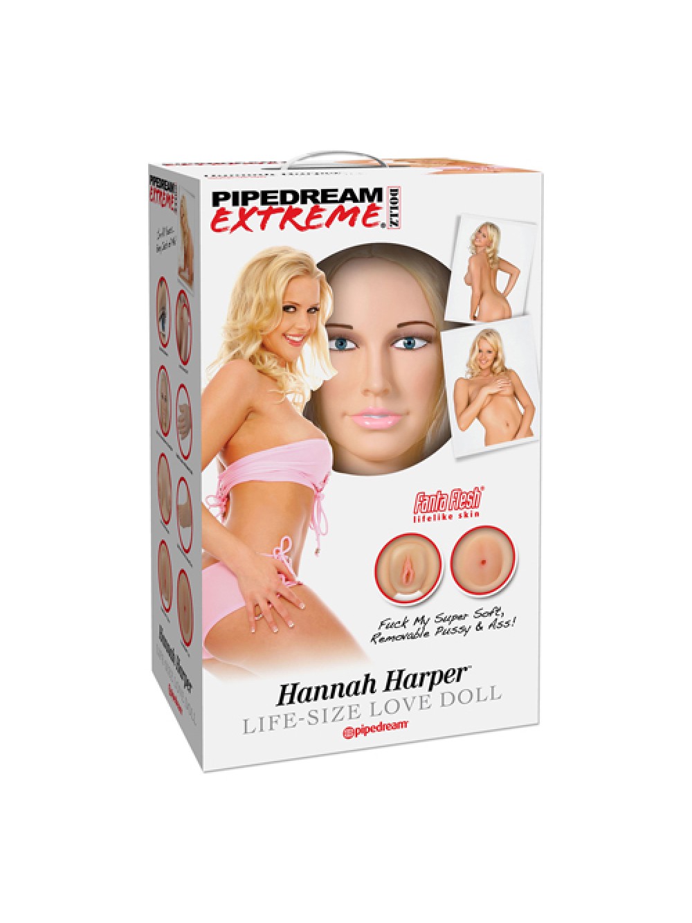 BAMBOLA PIPEDREAM EXTREME DOLLZ HANNAH HARPER LIFE-SIZE LOVE DOLL