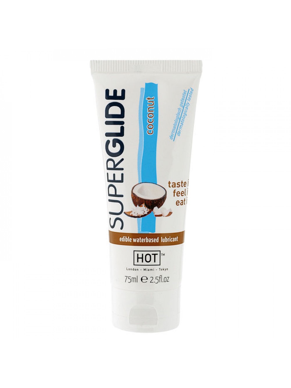 HOT SUPERGLIDE LUBR WB COCONUT 75ML