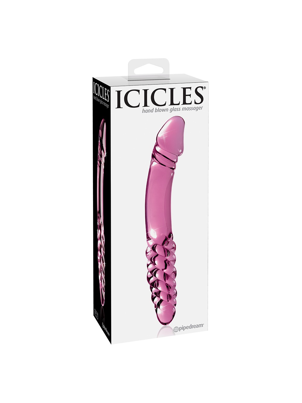 ICICLES GLASS DOUBLE DILDO N57