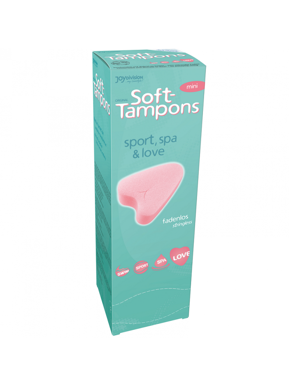 TAMPONI DISPENSER DA 10 ORIGINAL MINI SIZE SOFT TAMPONS