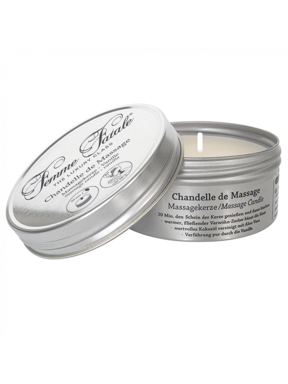 CANDELA PER MASSAGGI CHANDELLE DE MASSAGE 125 ML