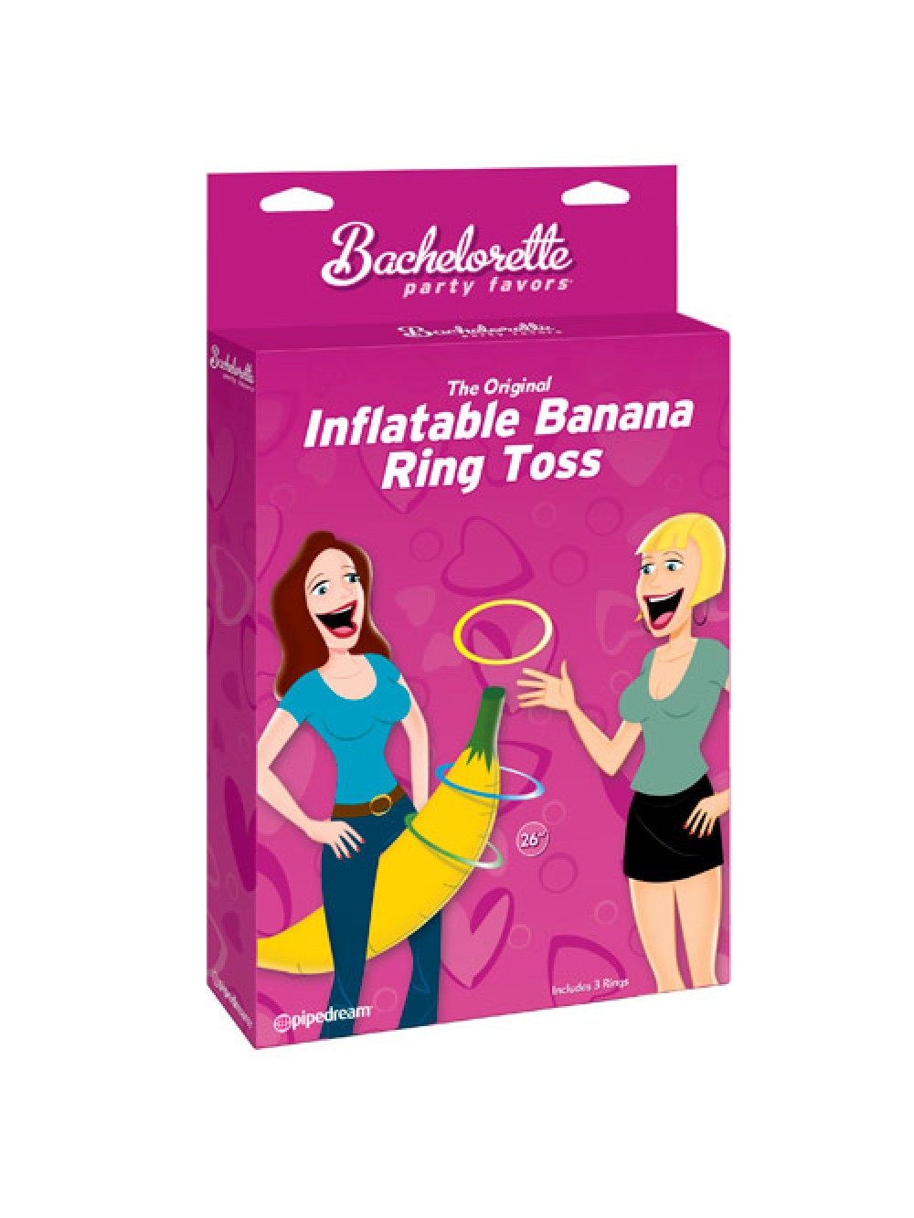 Banana gonfiabile Anello Toss