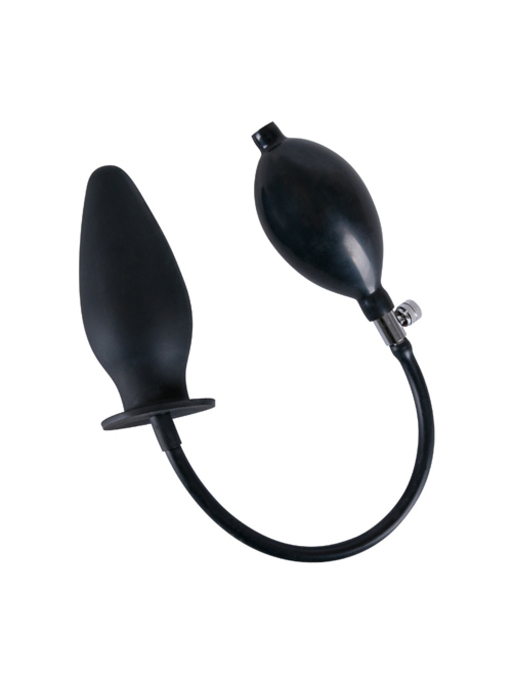 Plug anale gonfiabile in silicone - con pompa