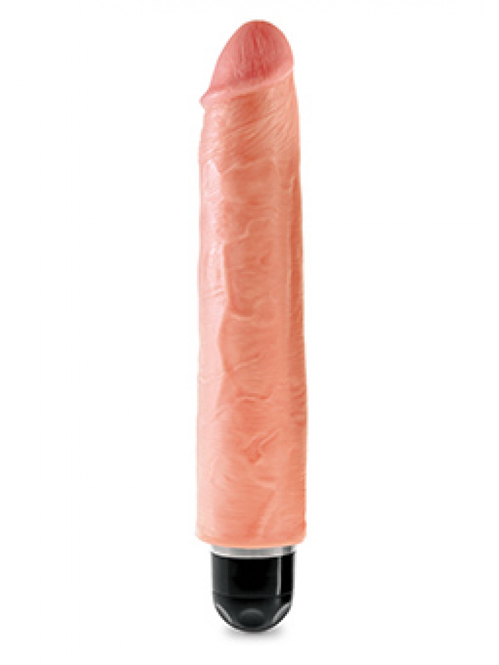 KING COCK 10'' VIBR STIFFY FLESH