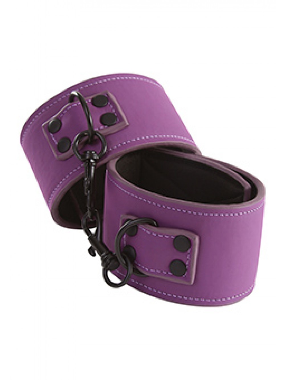 LUST BONDAGE ANKLE CUFFS PURPLE