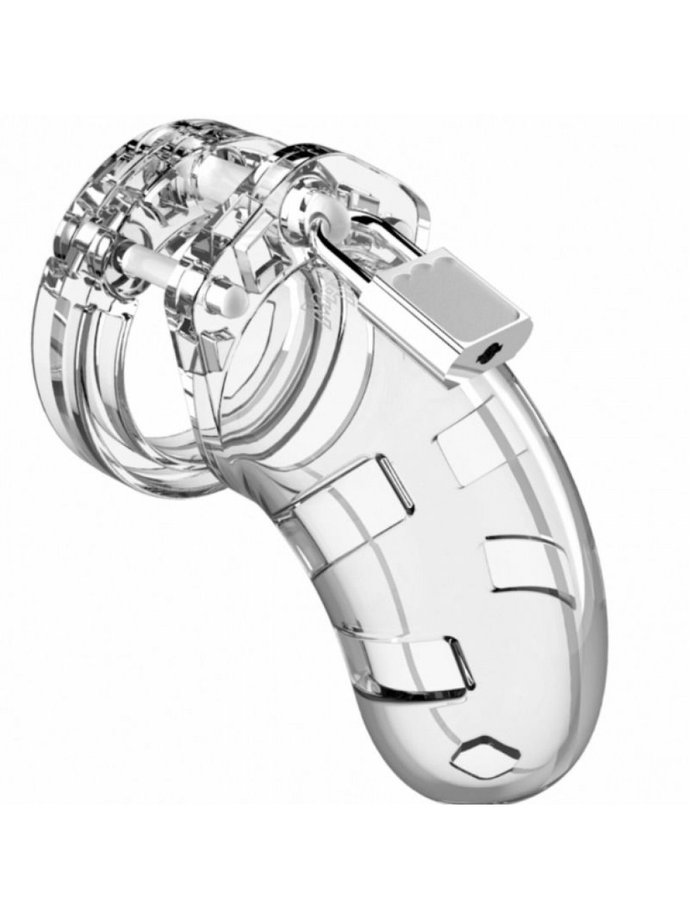 NO.1 CHASTITY PENIS CAGE  TRANSPARENT