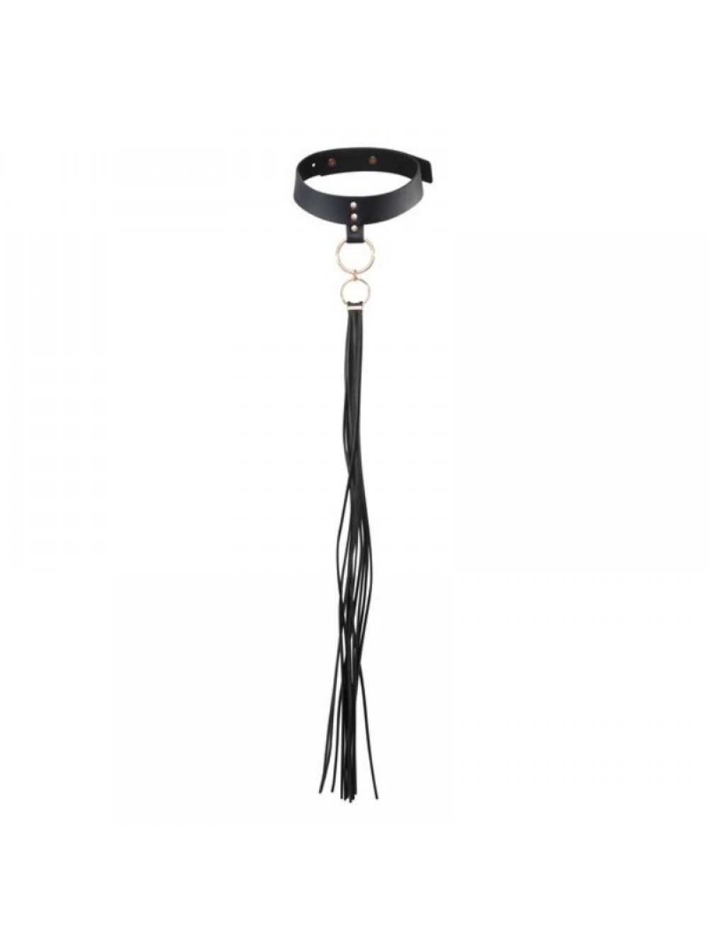 MAZE by Bijoux Indiscrets - Tassel Choker NERO