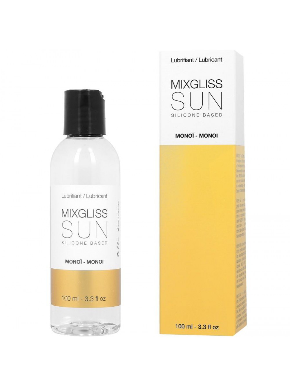 Lubrificante Mixgliss Sole - Monoi Silicone 100 ML - Mono