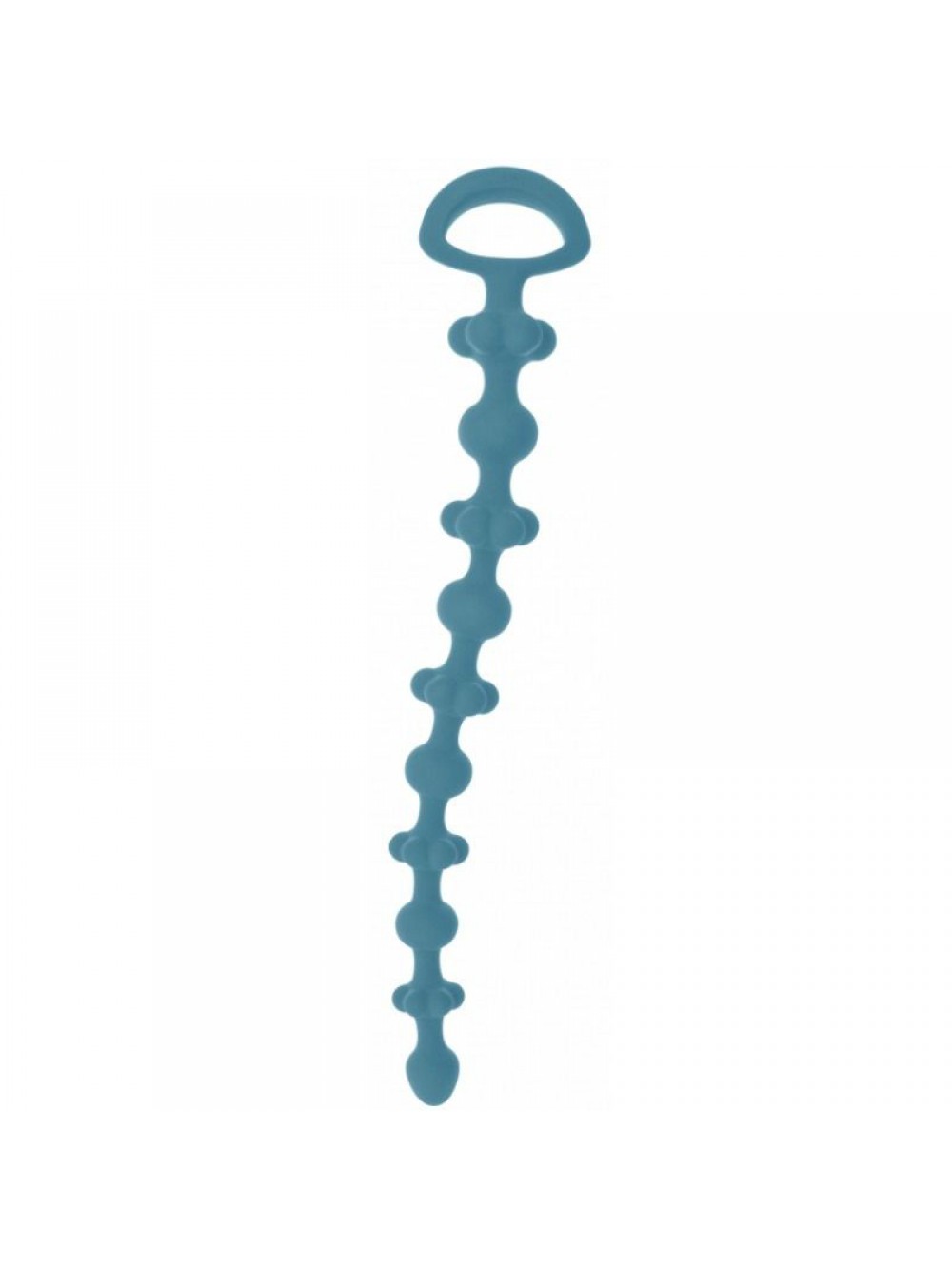 Mjuze Catena Anale in Silicone Royal Chain, Blu - 1 Prodotto