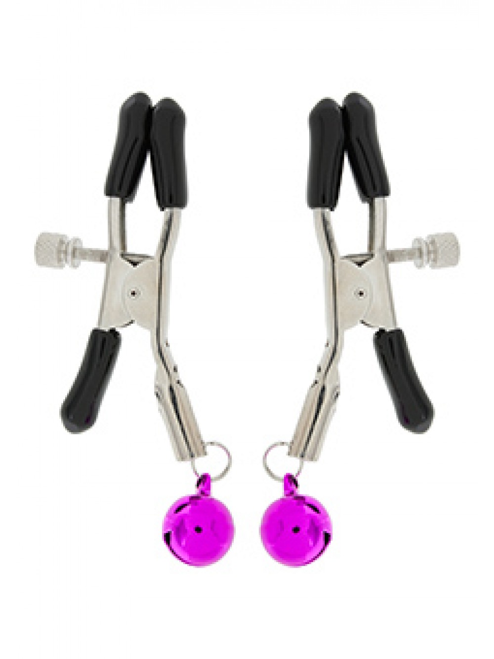 Pinze per Capezzoli in Metallo con campanelline "NIPPLE TEASERS"