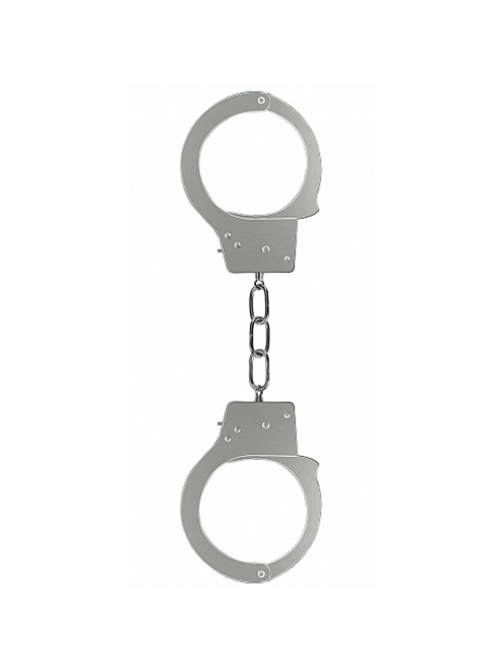 METAL BEGINNER'S HANDCUFFS SILVER