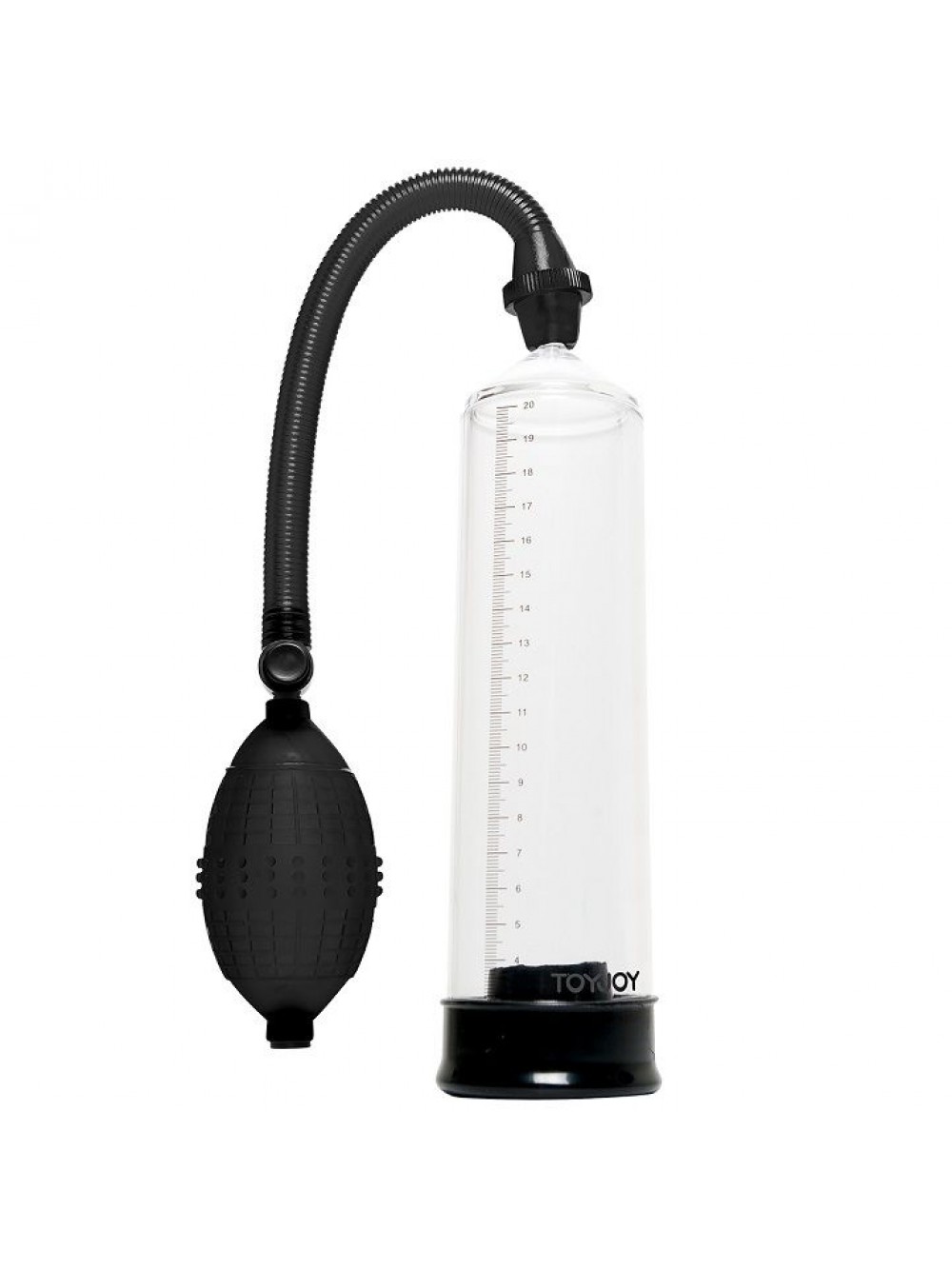 Toy Joy Sviluppatore Pene a Pompa Power Pump, Black Clear