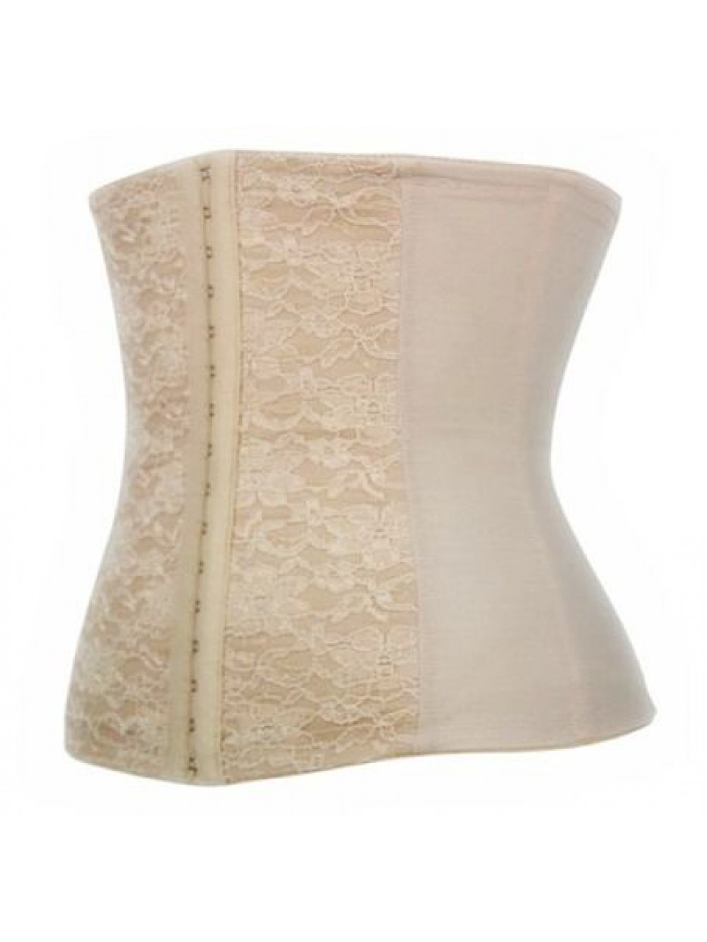 QUEEN CORSETS BEIGE FLOWER SIZE S