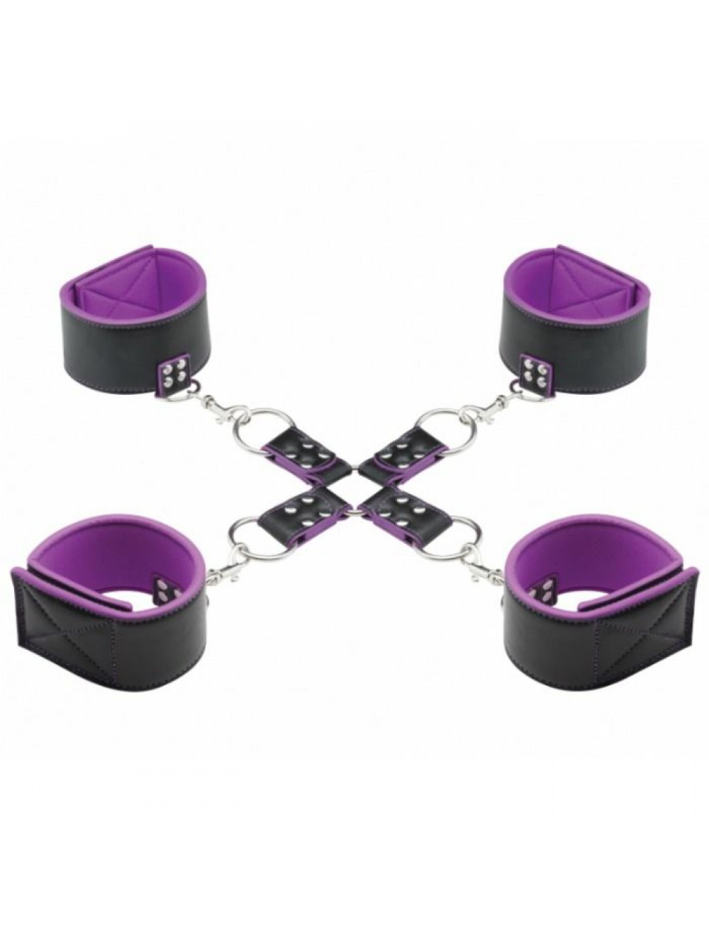 Ouch! Costrittivo con Lato in Neoprene ed Un Lato in Pelle, Reversibile - 1 Prodotto