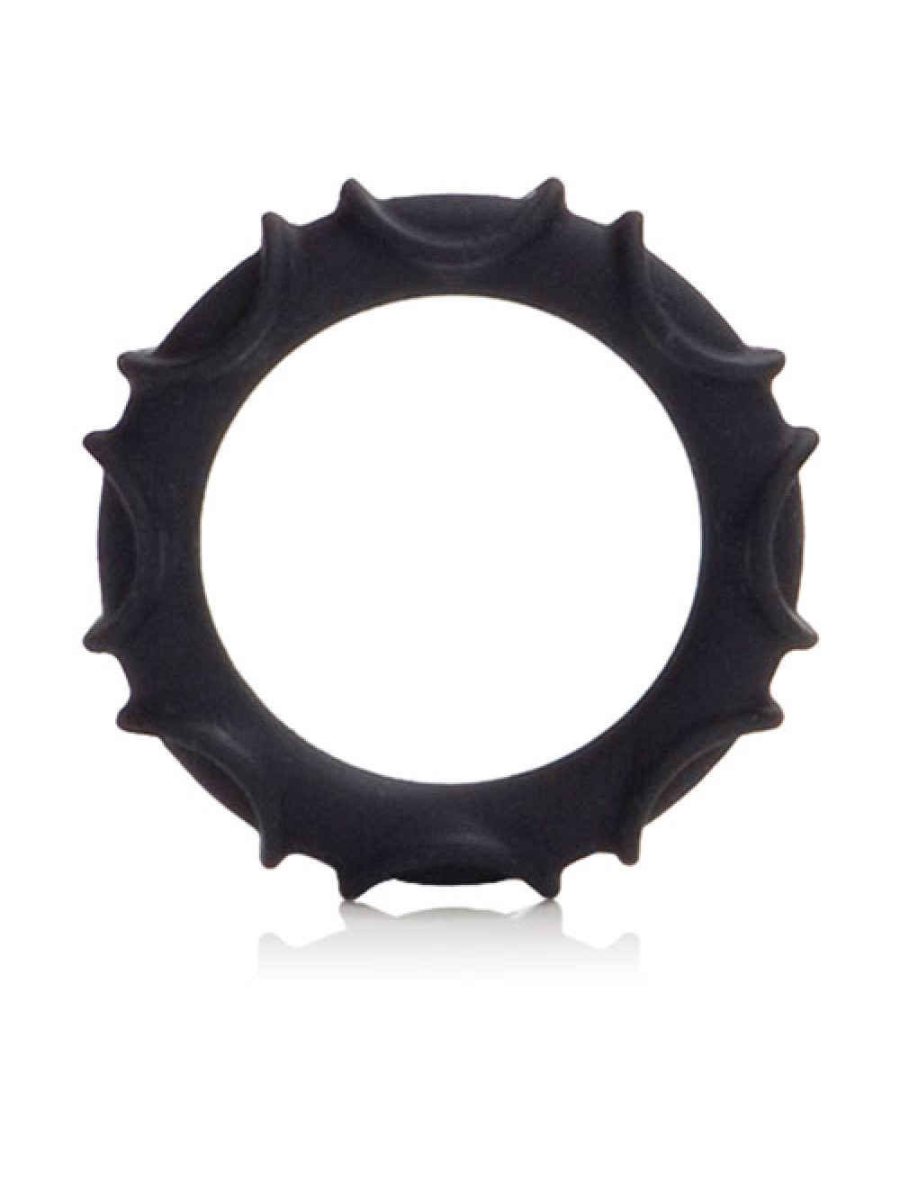 Atlas Silicone Cock Ring Black