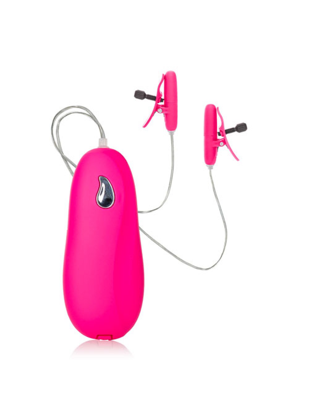 Heated Vibrating Nipple Teasers Pink