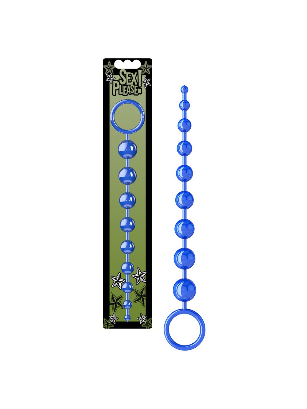 SEX PLEASE! SEXY BEADS 9 ANAL BEADS BLUE