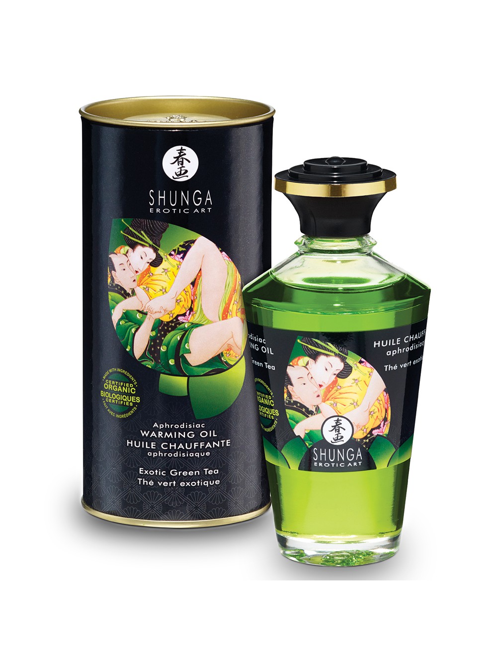 SHUNGA APHRODISIAC OIL GREEN TEA 100ML