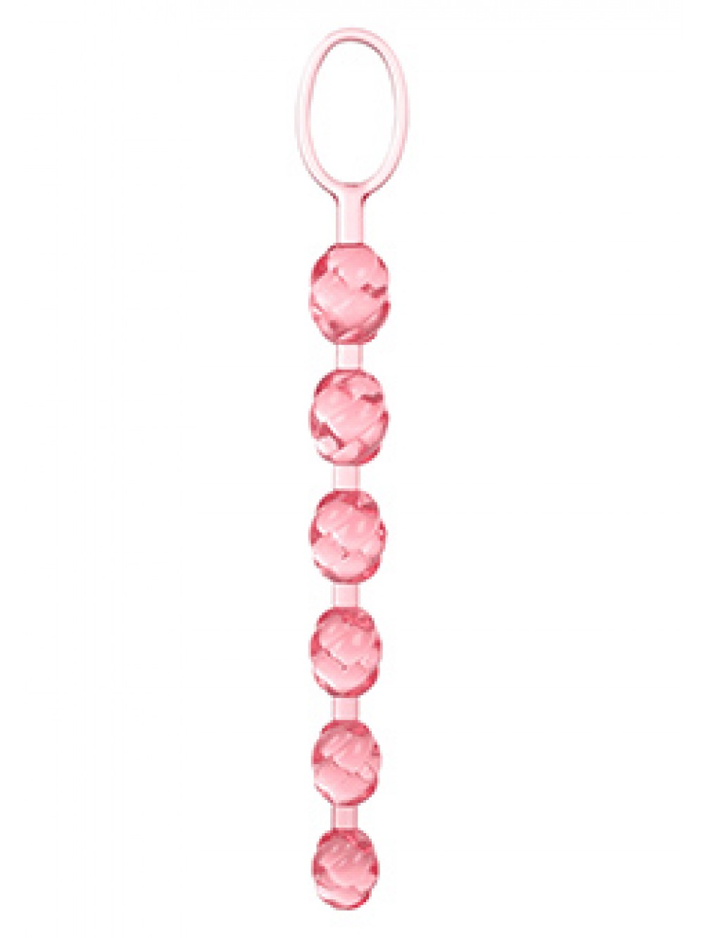 SWIRL PLEASURE BEADS PINK