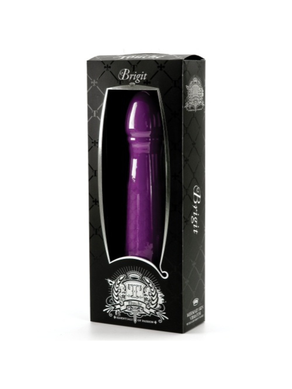 Vibratore BRIGIT Viola - Package nero