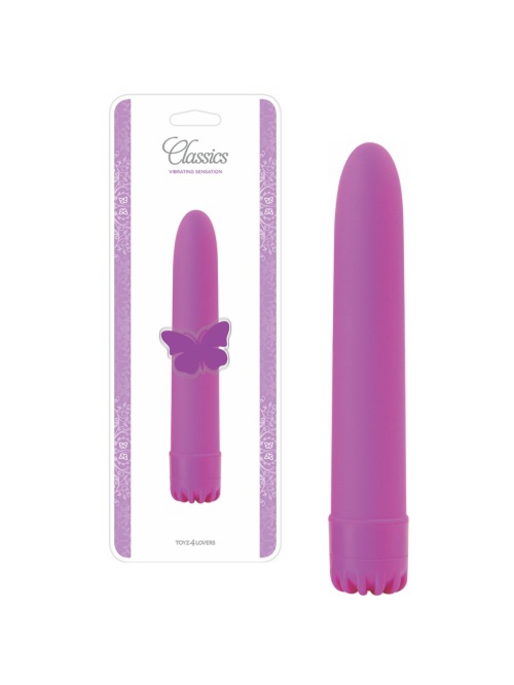 CLASSICS VIBRATOR PURPLE LARGE