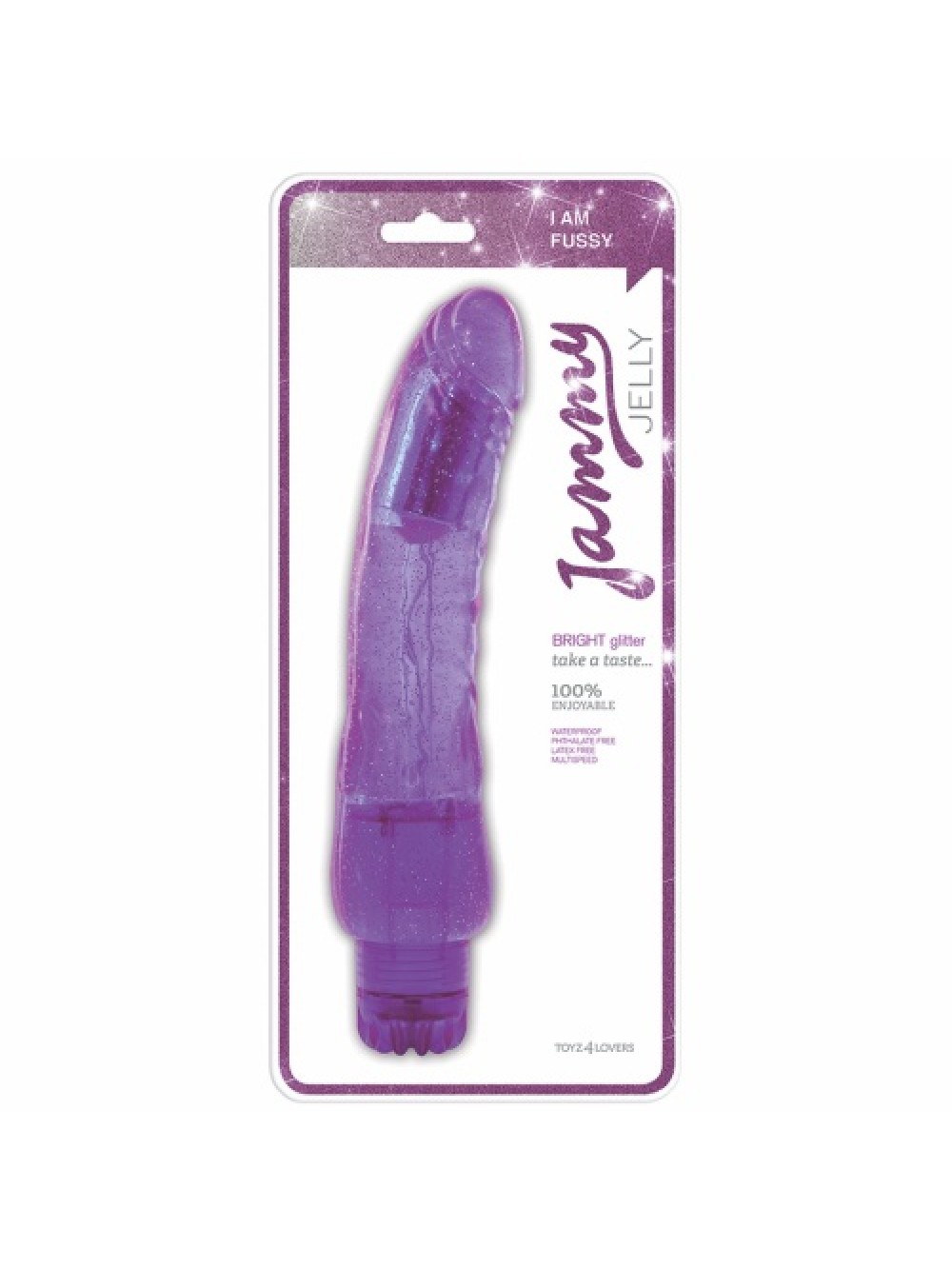 JAMMY JELLY BRIGHT GLITTER VIBRATOR