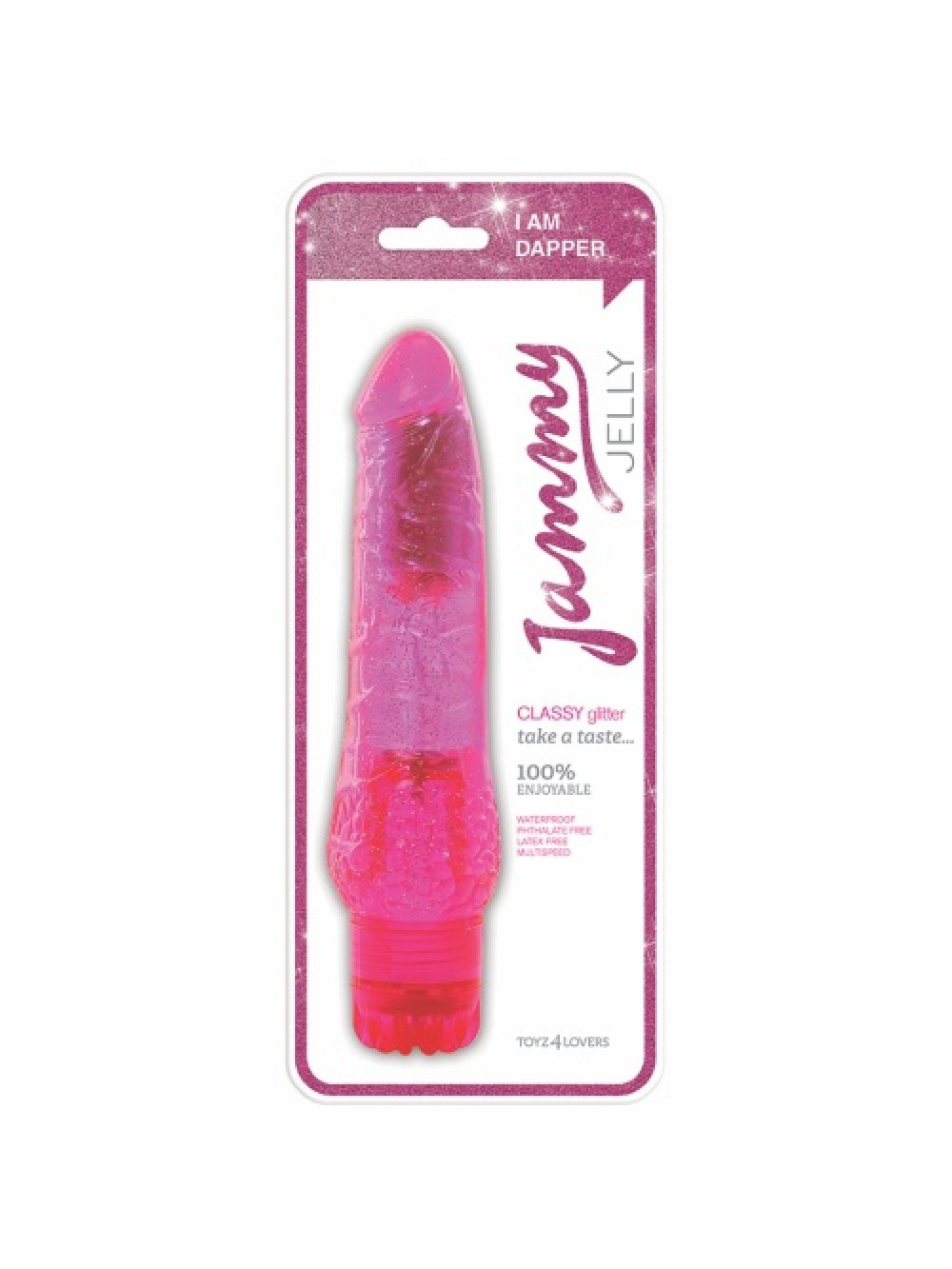 JAMMY JELLY CLASSY GLITTER VIBRATOR