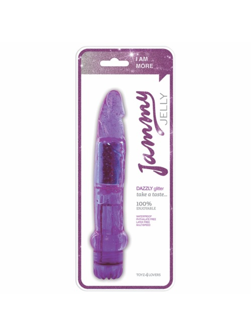 JAMMY JELLY DAZZLY GLITTER VIBRATOR