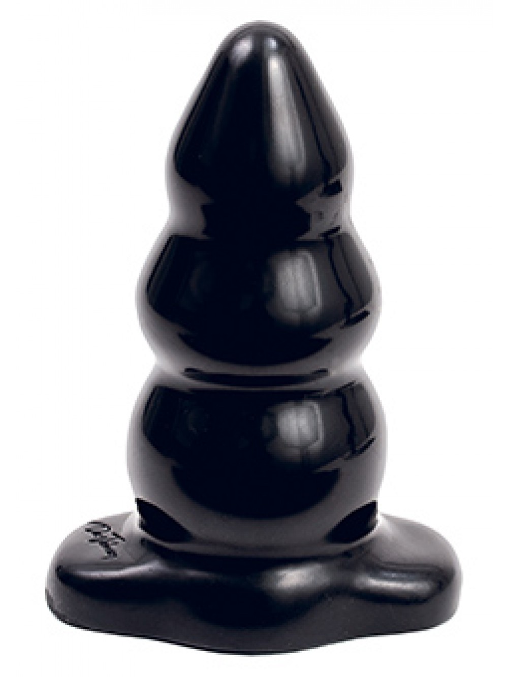 Built In America Plug Anale Triple Ripple, Large, Nero