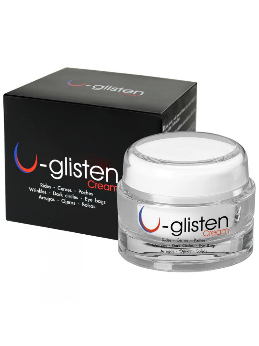 U-GLISTEN CREAM  ANTI-WRINKLE AND EYE BAG REMOVAL CREAM