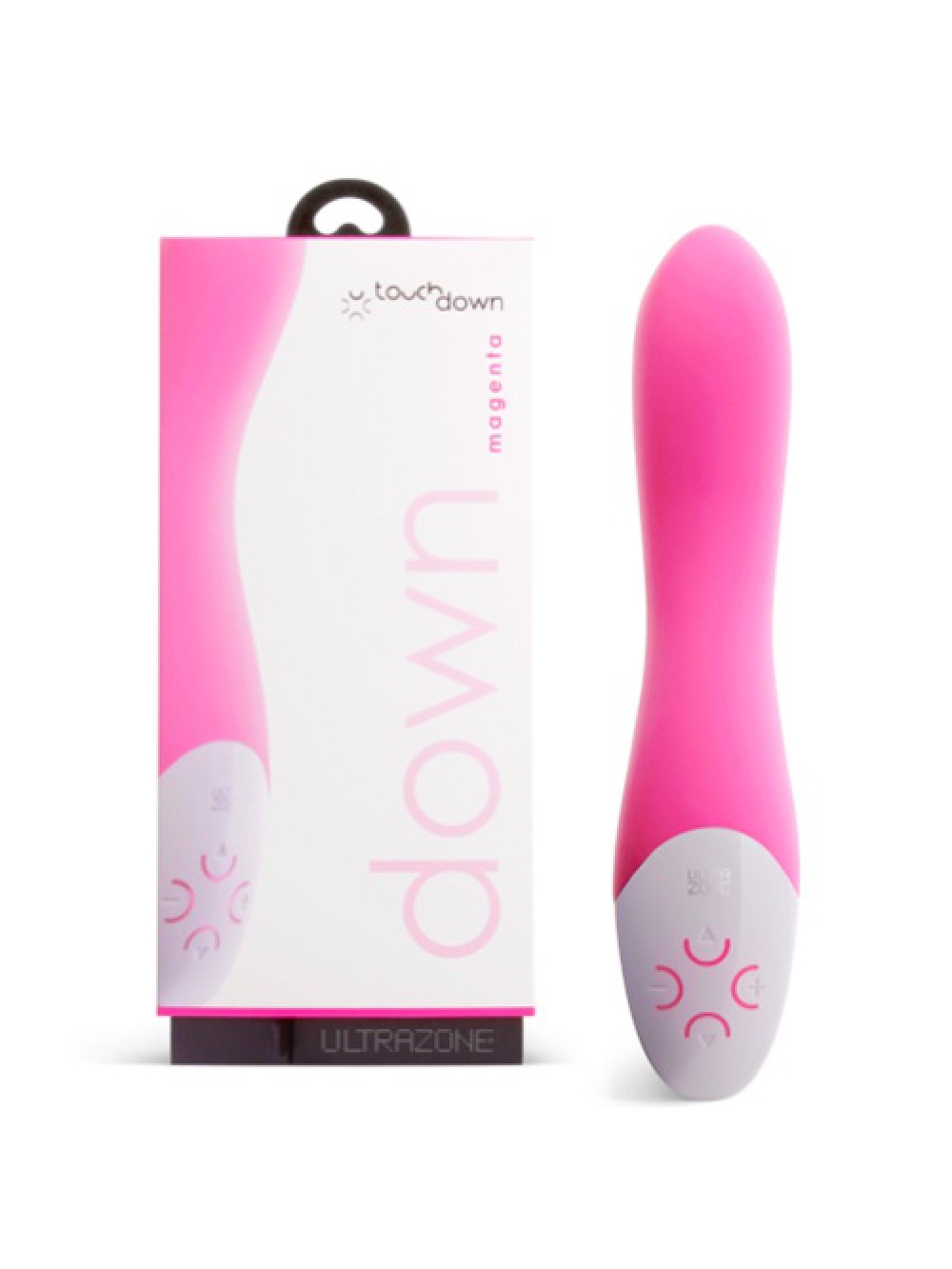 TOUCH DOWN MAGENTA RECHARGEABLE VIBRATOR