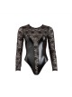 Body di pizzo effetto bagnato Medium