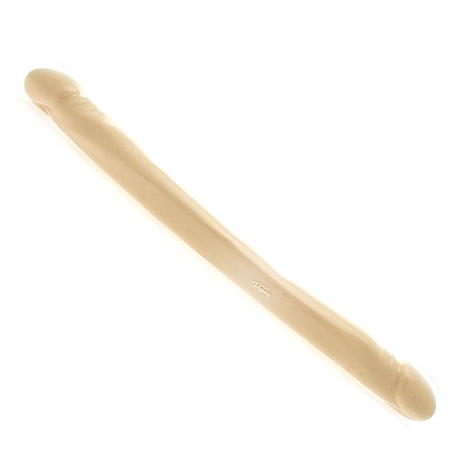 18 Inch Liscia doppia intestazione Natural Dildo