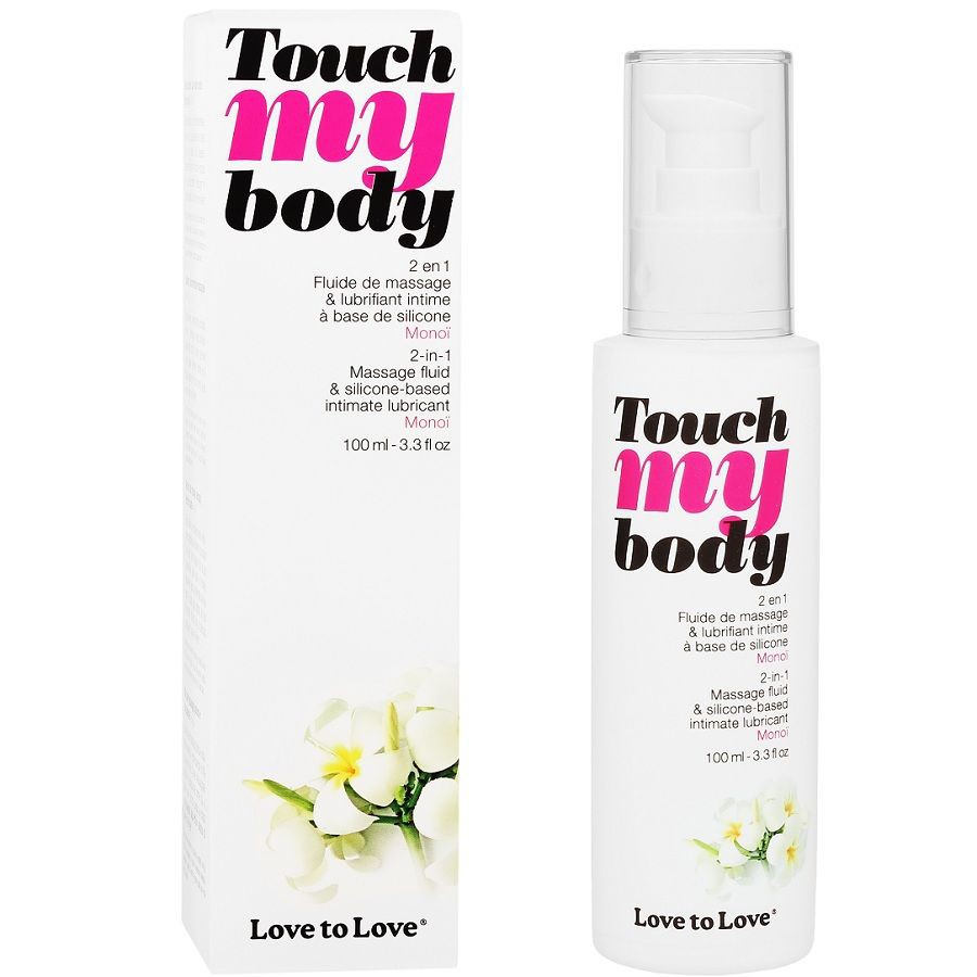 2 IN 1 SENSUAL MASSAGE OIL AND SILICONE BASED LUBRICANT  MONOI