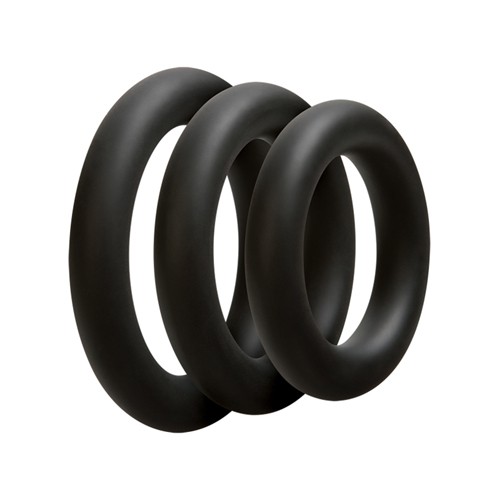 3 C-Ring Set - Thick - Black 782421020484