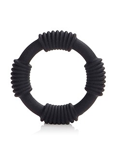 ADONIS SILICONE RINGS HERCULES BLCK