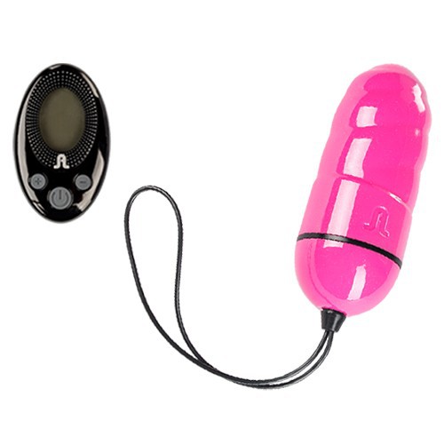 ADRIEN LASTIC OCEAN STORM RECHARGEABLE VIBRATING EGG REMOTE CONTROL PINK