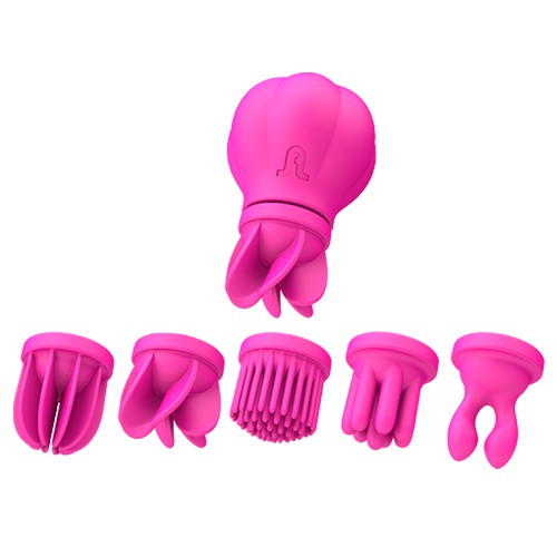 CARESS RECHARGEABLE CLITORIAL STIMULATOR ADRIEN LASTIC PINK