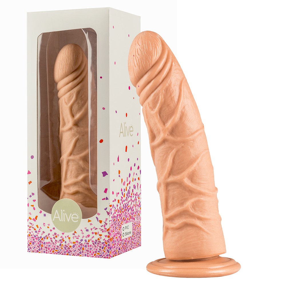 ALIVE FRED REALISTIC DILDO WHITE
