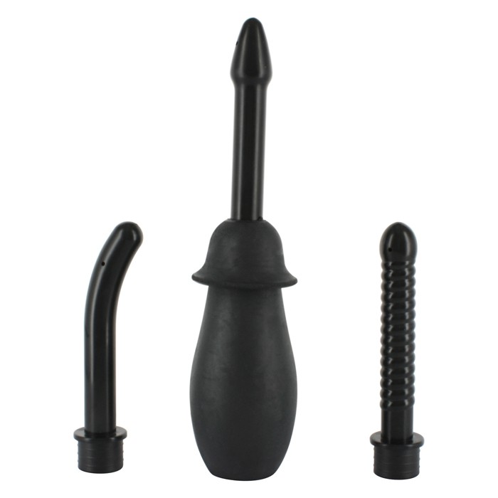 Anal Douche Kit Black 4890888127700