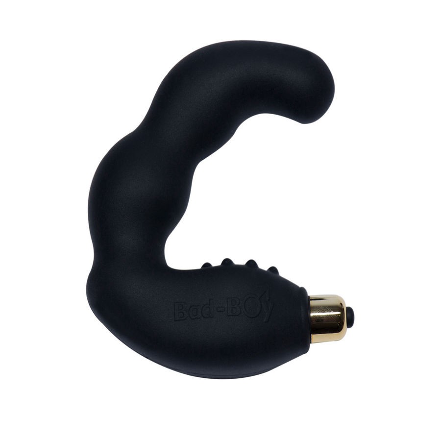 BAD-BOY BIG DOUBLE PROSTATE MASSAGER BLACK 811041011630