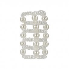 SEX TOY - STIMOLATORE - Anello: BASIC ESSENTIALS PEARL RING LARGE