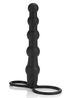 BEADED DOUBLE RIDER BLACK