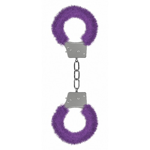 Beginners Handcuffs Furry Purple 8714273074089