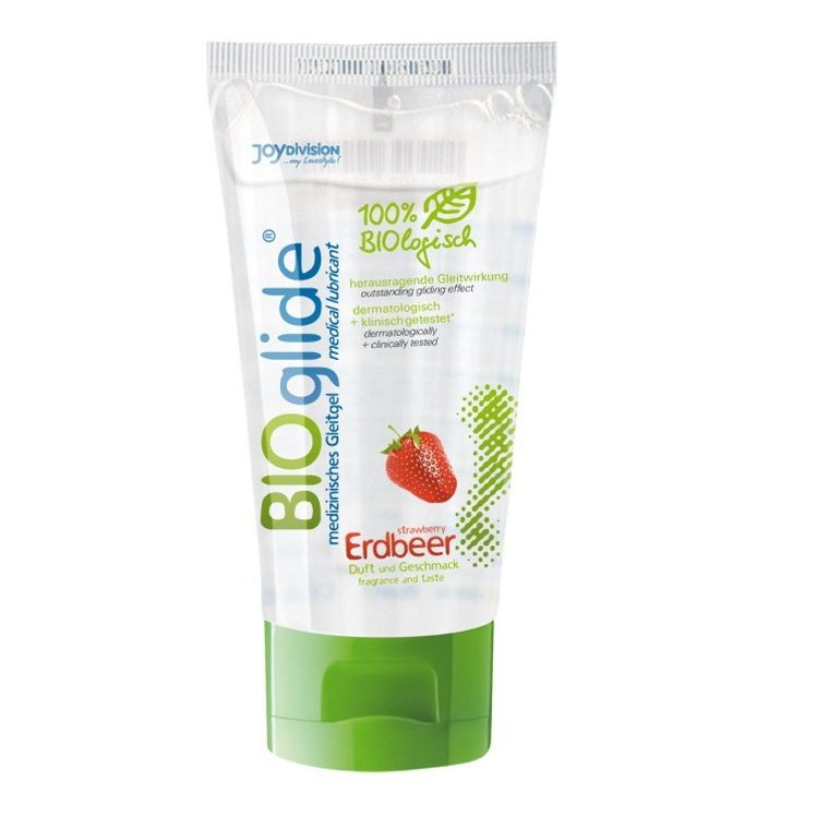 LUBRIFICANTE COMMESTIBILE FRAGOLA BIOGLIDE 80 ML