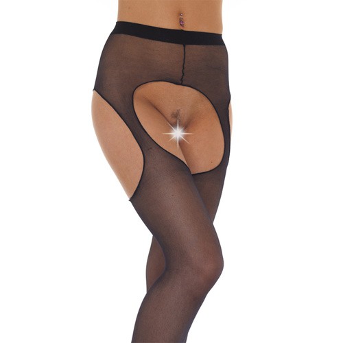 Nero Reggicalze Collant