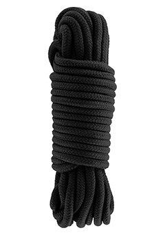 BONDAGE ROPE 10 METER BLACK